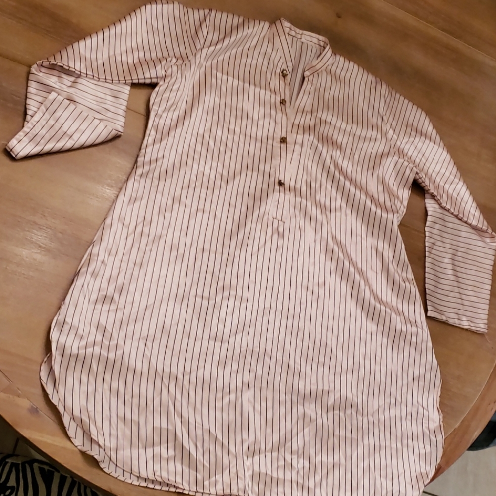 Satin night shirt